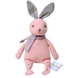 30cm Pink Bunny w Scarf min 4