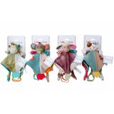 4 Asst 25cm Comfort Blankets