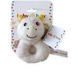 14cm Pink Cow Rattle min 4