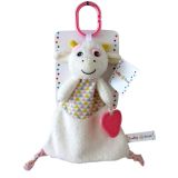25cm Pink Cow Comforter min 4