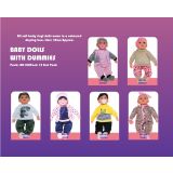 BABY DOLLS WITH DUMMYS PACK 12 ASST