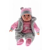 Baby Doll SOPHIA Pink/Grey