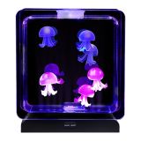 Illuminated Jellyfish Mood Lamp w 6 New Style Jellyfish