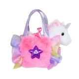 UNICORN PINK FRILL BAG W STAR