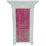 Pink Glitter Fairy Door