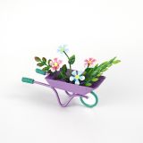 Metal Mini Flower Cart