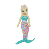 45cm ALICE F-S Teal Rainbow