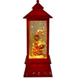 LED W-S Lantern Santa/CandyCan