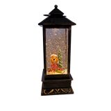 LED W-S Lantern Puppy Ate Santa's Cookies