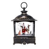 W-S Musical Lantern Santa 'We Wish You a Merry Christmas'