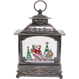 MUSIC W-S LANTERN SANTA SLEIGH