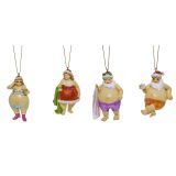 4/A Mr & Mrs Claus Swim Decs