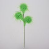 Lrg Green Furry Curly Picks