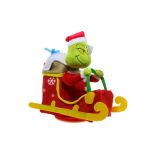 Animated Grinch Sleigh