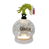 Grinch Bauble W-S Lnt White