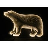 78cm In/Outdoor Inifinty Polar Bear