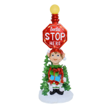 ELF  STOP HERE SIGN POST 4