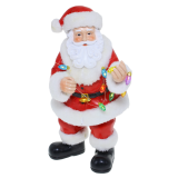 STANDING SANTA W STRING LED 4