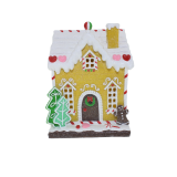 LED RESIN GINGERBREAD HOUSE 4