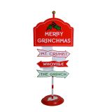 Dr Seuss Stnd Grinch Sign