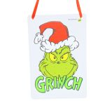 Sml Metal Grinch Head 15x10