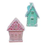 2/A PINK & BLUE HOUSES SMALL
