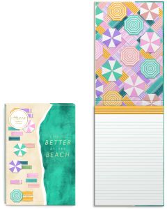 UNDER THE UMBRELLA OCEAN FLIP TOP NOTEPAD