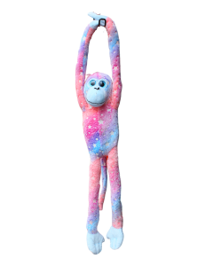 EVA MONKEY PINK/BLUE GLOW IN THE DARK