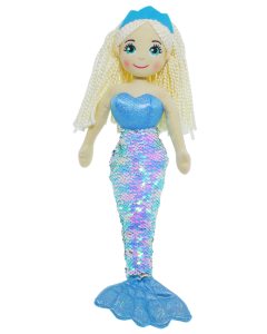 45cm SHELLY F-S BLUE iridescen