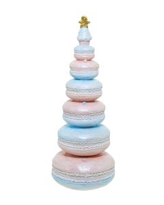 20CM PNK/BL MACARON TREE