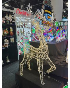 148CM TWINKLE ACRYLIC REINDEER
