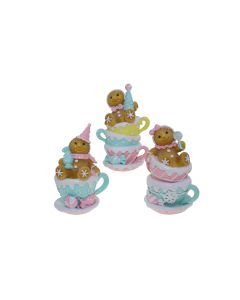 3/A Gingerbread Teacups 19.5cm