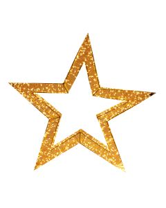 50cm 3D Star Metal Frame 1200L