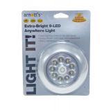 9 LED UltraBrPushLight-Single