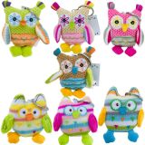 7/A 10cm Owl Keyrings Disp 32