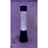 GLITTER LAMP W RGB LEDS