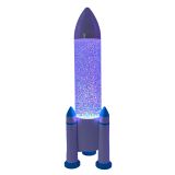 ROCKET TWISTER GLITTER LAMP