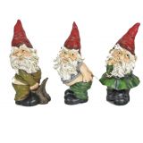 3/Asst Cheeky Gnomes 18cmH