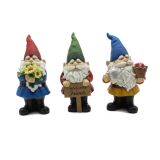3/Asst Sweet Gnomes 20cmH