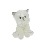 PLUSH 30CM WHITE CAT