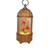 LED W-S Round Pale Gold Bird Cage 
