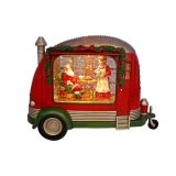 LED W-S Caravan Santa & Mrs Claus
