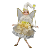 Musical Ivory Christmas Fairy
