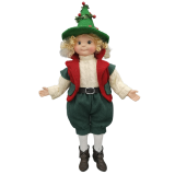 Musical Elf Red/Green Tree Hat
