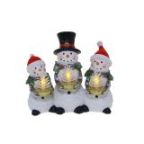 LED Snowmen 19x10.5x17