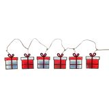 175CM INF GARLAND W 6 GIFT BOX