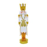 36cm Gold/White Nutcracker