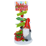 GNOME LED NORTH POLE SIGN 6