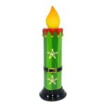 33cm Green LED Candle