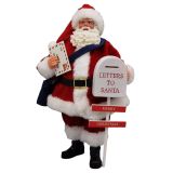 28CM STANDING SANTA CLAUS